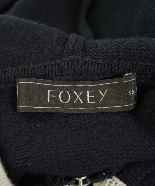 FOXEY（フォクシー）カーディガン 紺 サイズ:38(S位) レディース/2200614078039