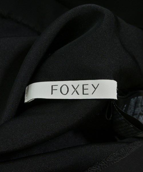 FOXEY（フォクシー）ブラウス 黒 サイズ:38(S位) レディース/2200615825113