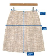FOXEY（フォクシー）ひざ丈スカート ベージュ サイズ:38(S位) レディース/2200613514040