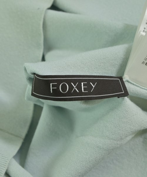 FOXEY（フォクシー）カーディガン 青 サイズ:38(S位) レディース/2200605198043