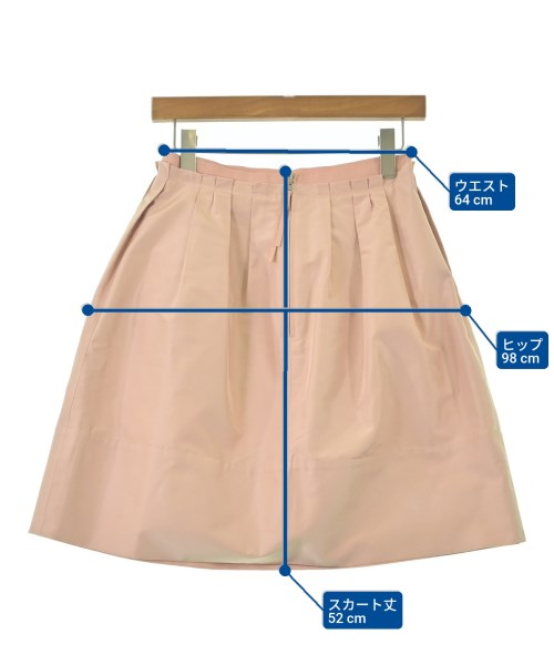 FOXEY（フォクシー）ひざ丈スカート ピンク サイズ:38(S位) レディース/2200674197046