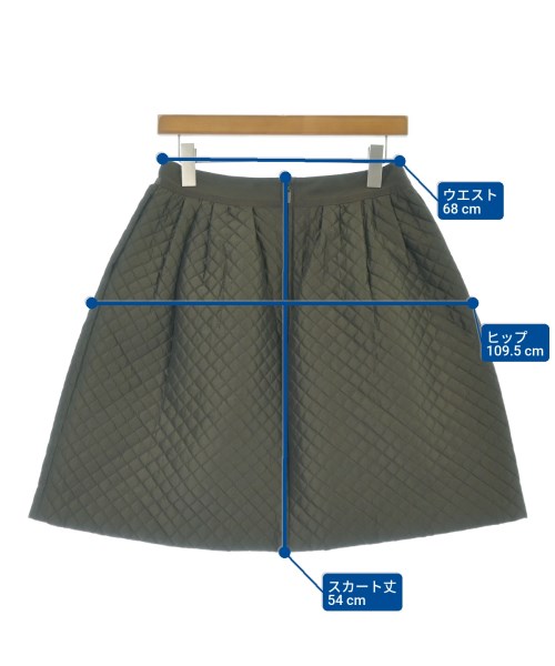 FOXEY（フォクシー）ひざ丈スカート 茶 サイズ:40(M位) レディース/2200675141017