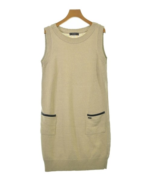 FOXEY(フォクシー)ワンピース ベージュ サイズ:40(M位)/2200675141024