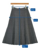 FOXEY（フォクシー）ひざ丈スカート グレー サイズ:38(S位) レディース/2200679819011