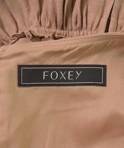 FOXEY（フォクシー）ワンピース 茶 サイズ:38(S位) レディース/2200693113041