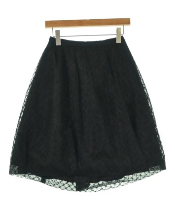 FOXEY（フォクシー）ひざ丈スカート 黒 サイズ:38(S位) レディース