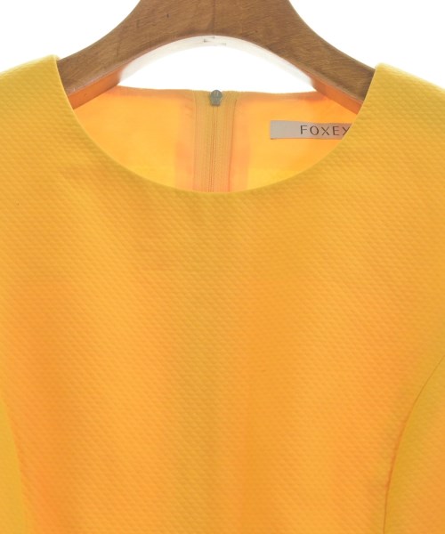 FOXEY（フォクシー）ワンピース 黄 サイズ:38(S位) レディース/2200655264033