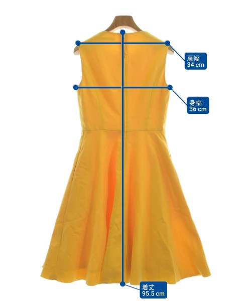 FOXEY（フォクシー）ワンピース 黄 サイズ:38(S位) レディース/2200655264033