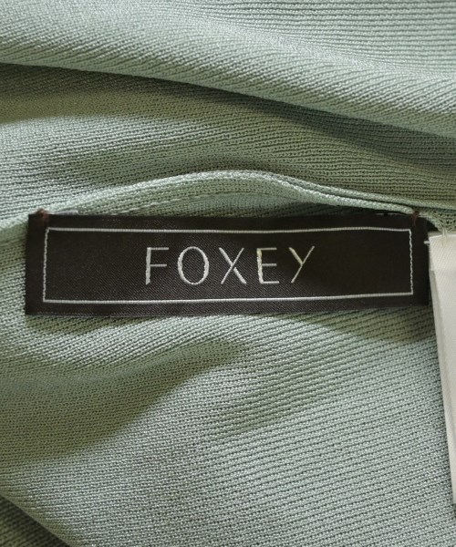 FOXEY（フォクシー）カーディガン 緑 サイズ:38/38(S位) レディース/2200713601015