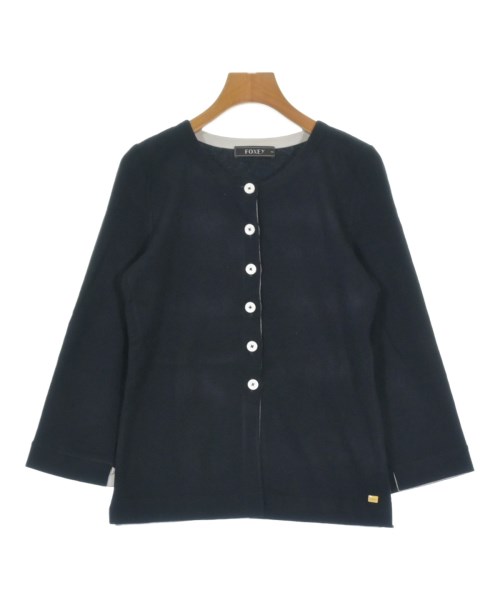 FOXEY(フォクシー)カーディガン 紺 サイズ:40(M位)/2200646089140