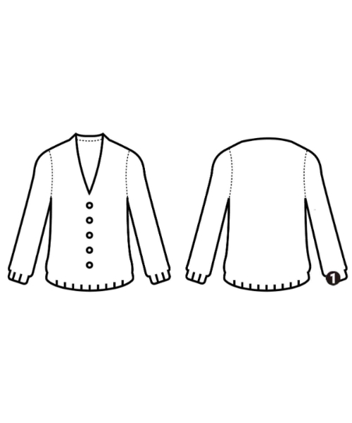 FOXEY（フォクシー）カーディガン グレー サイズ:42(M位) レディース/2200646089218