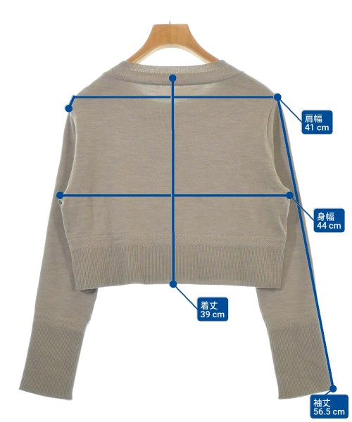 FOXEY（フォクシー）カーディガン グレー サイズ:42(M位) レディース/2200646089218