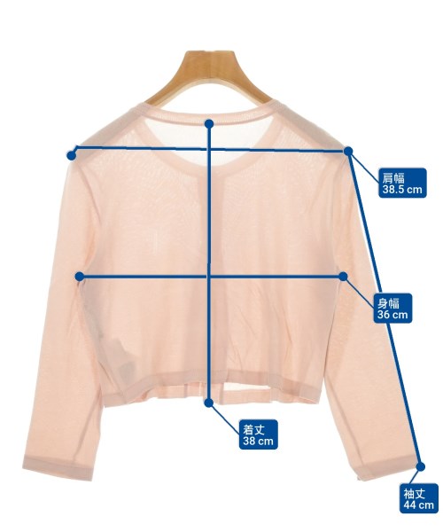 FOXEY（フォクシー）カーディガン ピンク サイズ:38(S位) レディース/2200646089287