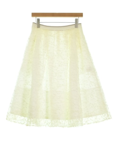 FOXEY(フォクシー)ロング・マキシ丈スカート 白 サイズ:40(M位)/2200646089362