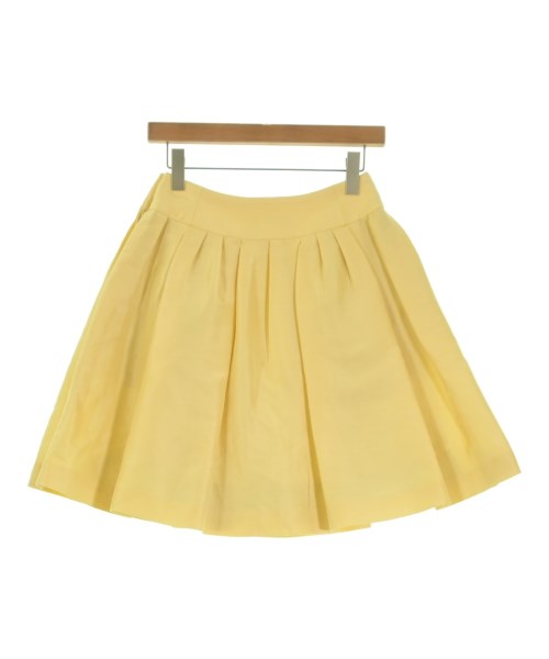 FOXEY（フォクシー）ひざ丈スカート 黄 サイズ:38(S位) レディース/2200646089386