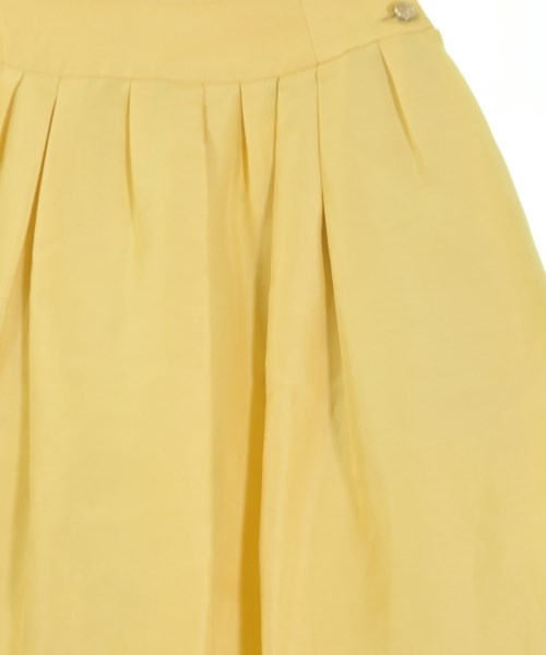 FOXEY（フォクシー）ひざ丈スカート 黄 サイズ:38(S位) レディース/2200646089386