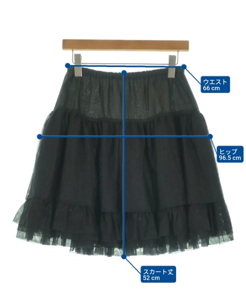 FOXEY（フォクシー）ひざ丈スカート 黒 サイズ:38(S位) レディース/2200646089423