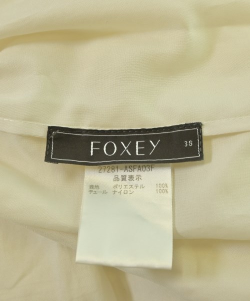 FOXEY（フォクシー）ひざ丈スカート 白 サイズ:38(S位) レディース/2200646089447