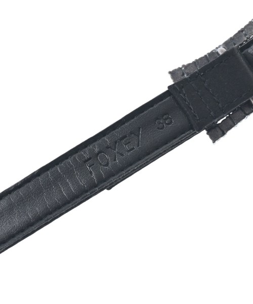 FOXEY（フォクシー）ベルト 黒 サイズ:38 レディース/2200646089560