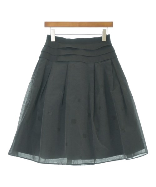 FOXEY(フォクシー)ひざ丈スカート 黒 サイズ:38(S位)/2200642175014