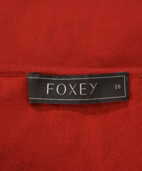 FOXEY（フォクシー）Tシャツ・カットソー 赤 サイズ:38(S位) レディース/2200646476025