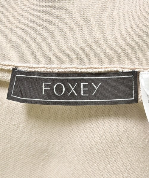 FOXEY（フォクシー）カーディガン ベージュ サイズ:38(S位) レディース/2200699589024