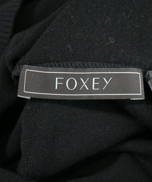 FOXEY（フォクシー）Tシャツ・カットソー 黒 サイズ:38(S位) レディース/2200705004091