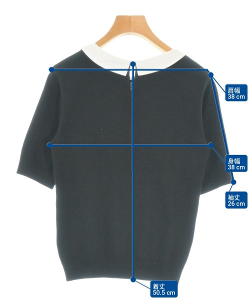 FOXEY（フォクシー）Tシャツ・カットソー 黒 サイズ:38(S位) レディース/2200705004091