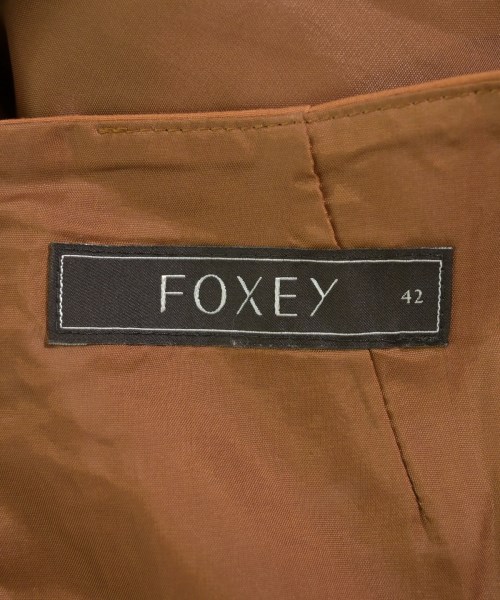 FOXEY（フォクシー）ワンピース 茶 サイズ:42(M位) レディース/2200696426360