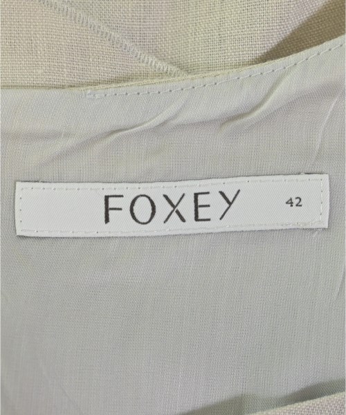 FOXEY（フォクシー）ワンピース ベージュ サイズ:42(M位) レディース/2200696426438