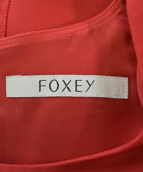 FOXEY（フォクシー）ワンピース 赤 サイズ:38(S位) レディース/2200708922378