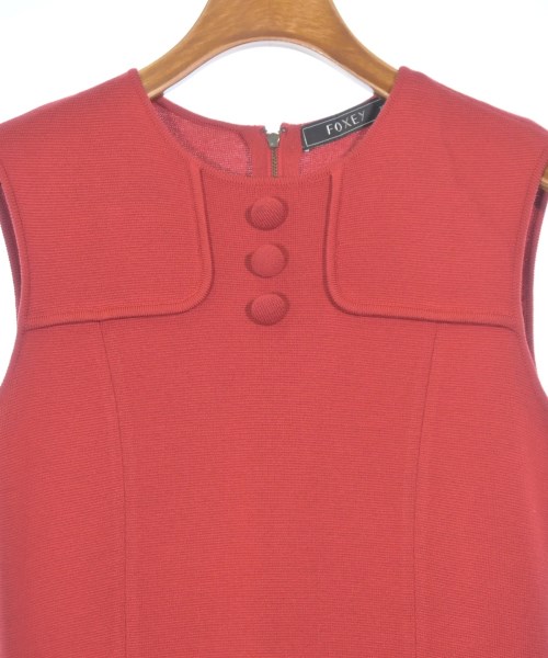 FOXEY（フォクシー）ワンピース 赤 サイズ:38(S位) レディース/2200662440086