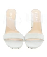 FOXEY（フォクシー）サンダル 白 サイズ:EU37(23.5cm位) レディース/2200668461023