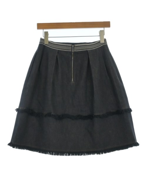 FOXEY（フォクシー）ひざ丈スカート 紺 サイズ:38(S位) レディース/2200672245039