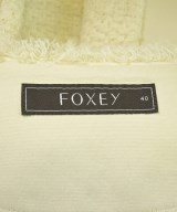 FOXEY（フォクシー）ノーカラージャケット 白 サイズ:40(M位) レディース/2200731380015