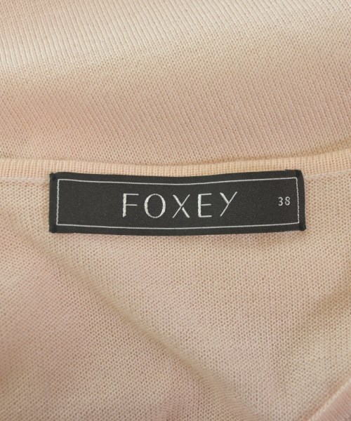 FOXEY（フォクシー）カーディガン ピンク サイズ:38(S位) レディース/2200729121248