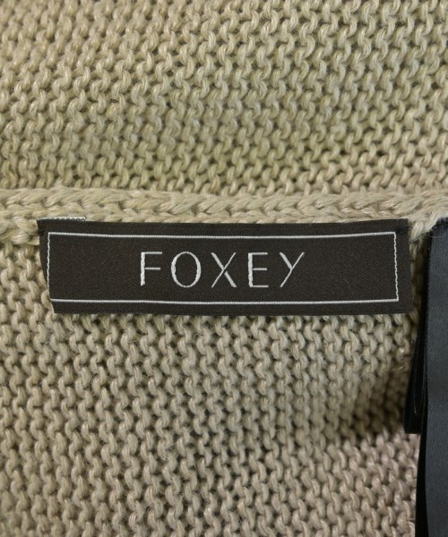 FOXEY（フォクシー）カーディガン ベージュ サイズ:40(M位) レディース/2200734508317