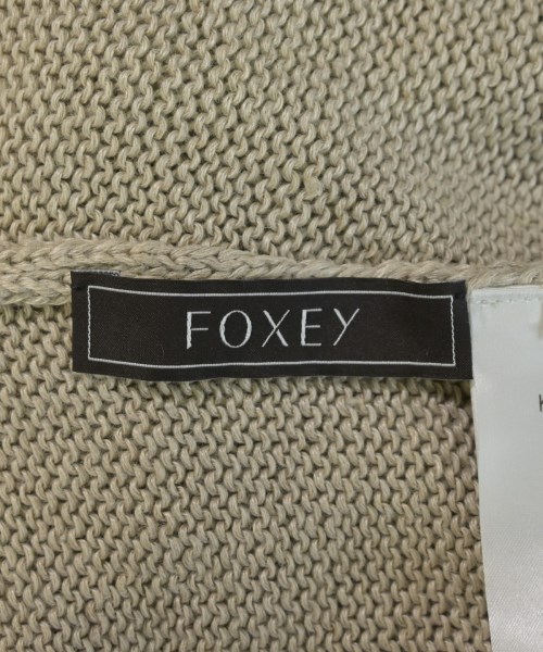 FOXEY（フォクシー）ベスト/ノースリーブ ベージュ サイズ:38(S位) レディース/2200734508324