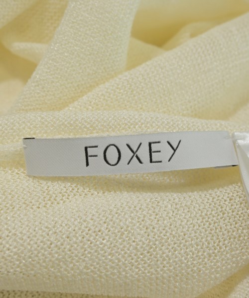 FOXEY（フォクシー）カーディガン 白 サイズ:F レディース/2200728796102