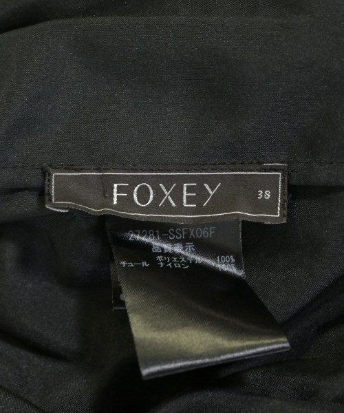 FOXEY（フォクシー）ミニスカート 黒 サイズ:38(S位) レディース/2200714305165