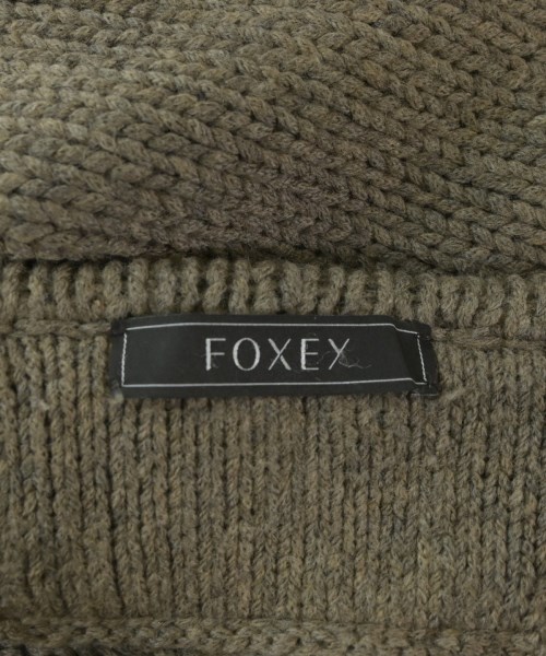 FOXEY（フォクシー）カーディガン 茶 サイズ:F レディース/2200721350011