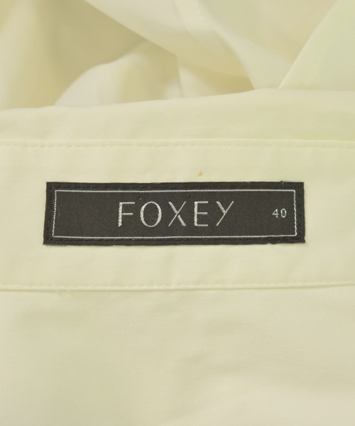 FOXEY（フォクシー）カジュアルシャツ 白 サイズ:40(M位) レディース/2200721350103
