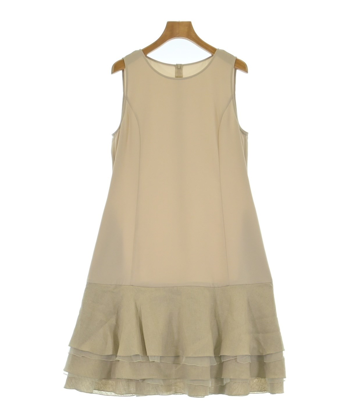 FOXEY（フォクシー）ワンピース ベージュ サイズ:40(M位) レディース