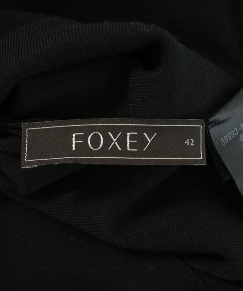 FOXEY（フォクシー）ベスト/ノースリーブ 黒 サイズ:42(M位) レディース/2200724678266
