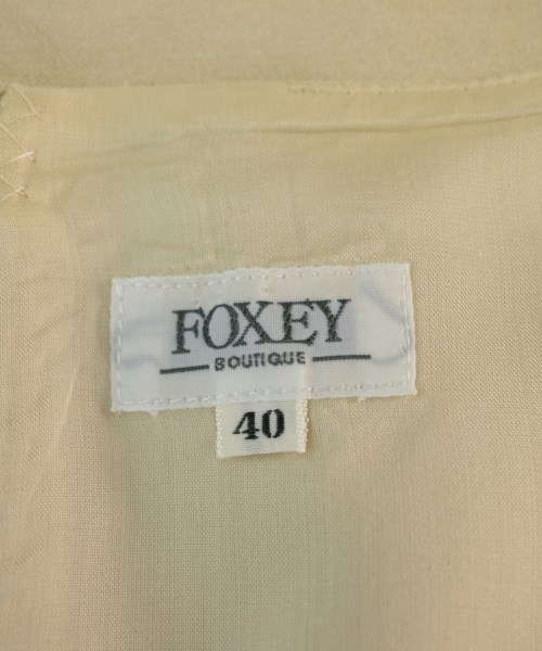 FOXEY（フォクシー）ワンピース ベージュ サイズ:40(M位) レディース/2200726379062