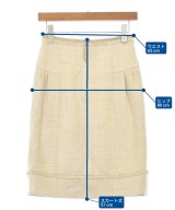 FOXEY（フォクシー）ひざ丈スカート ベージュ サイズ:40(M位) レディース/2200729101028