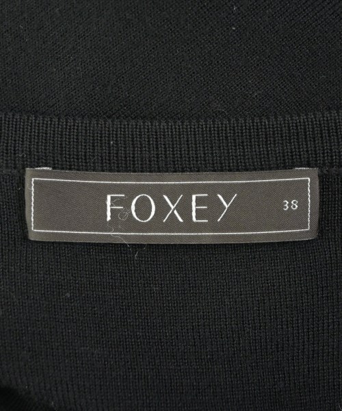 FOXEY（フォクシー）カーディガン 黒 サイズ:38(S位) レディース/2200688696177