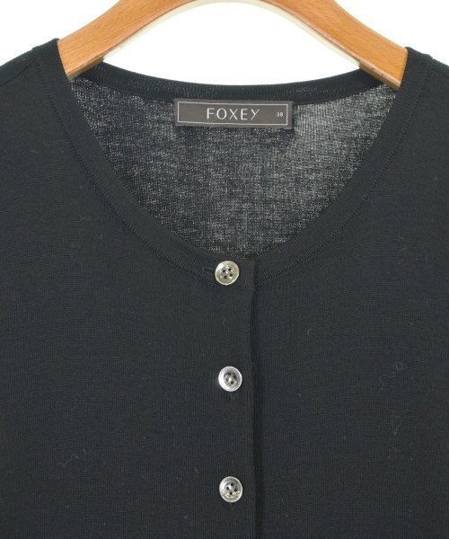 FOXEY（フォクシー）カーディガン 黒 サイズ:38(S位) レディース/2200688696177