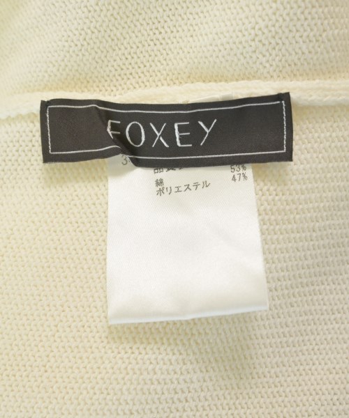 FOXEY（フォクシー）カーディガン 白 サイズ:38(S位) レディース/2200688696184