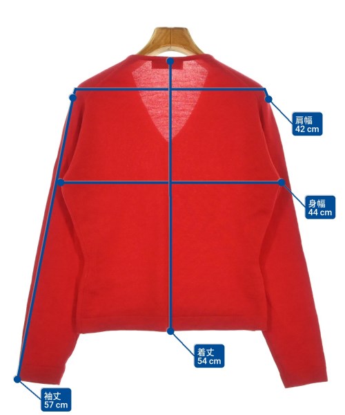 JAEGER（イエーガー）ニット・セーター 赤 サイズ:34(XXS位) レディース/2200674597150